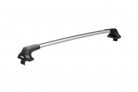 Багажник на крышу LUX 5 City, крепление на гладкую крышу для Jetour Dashing внедорожник 2022-… (БК5 CITY с сереб. дугами 130см + Dashing22n) от магазина ФаркопРос